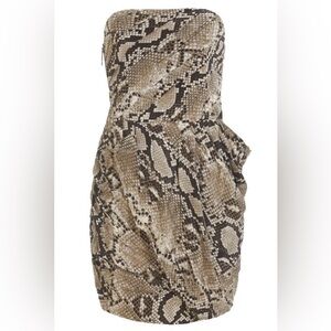 Michael Kors strapless dress